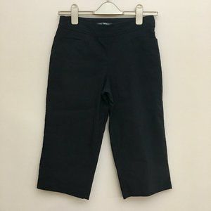 PETITE SOPHISTICATE Black Capri Dress Pants Women’s 4P/Small